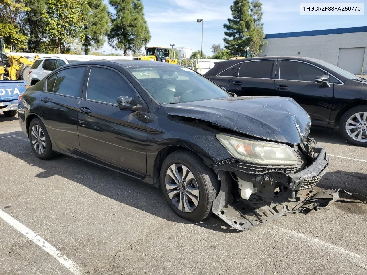 2015 Honda Accord Lx VIN: 1HGCR2F38FA250770 Lot: 81413644