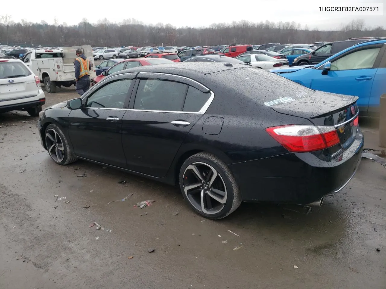 2015 Honda Accord Exl VIN: 1HGCR3F82FA007571 Lot: 81520534