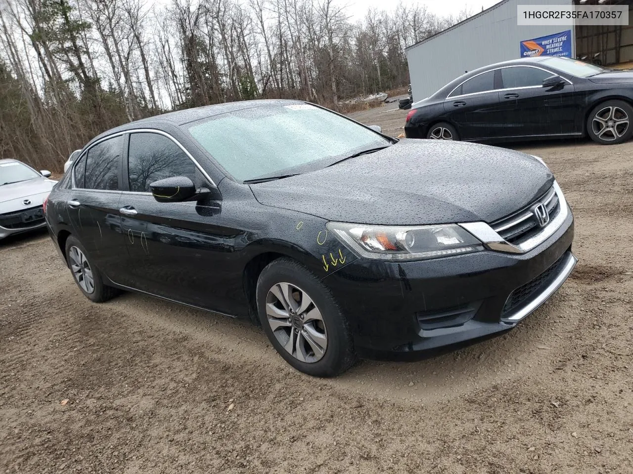 2015 Honda Accord Lx VIN: 1HGCR2F35FA170357 Lot: 81590534