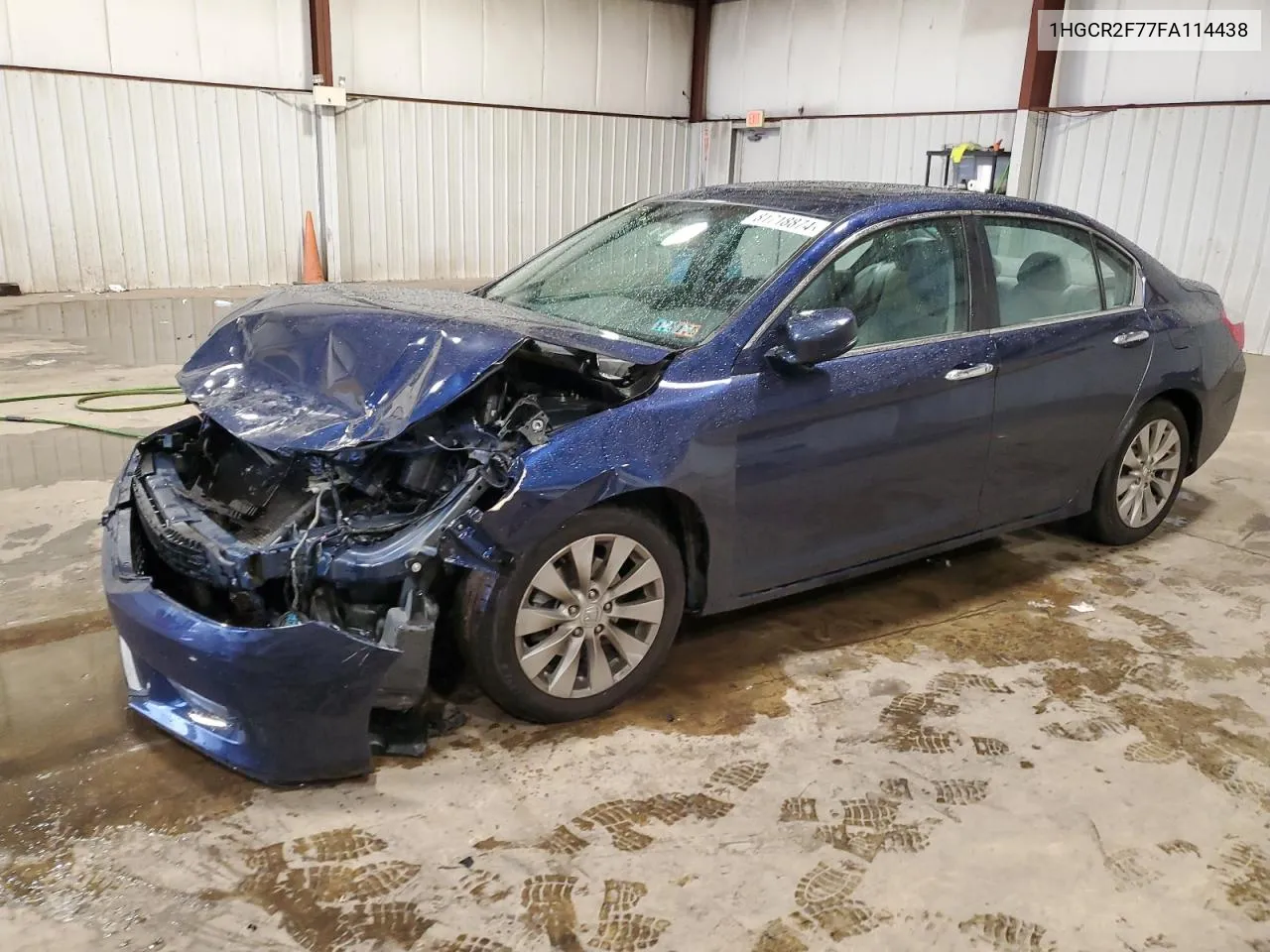 2015 Honda Accord Ex VIN: 1HGCR2F77FA114438 Lot: 81718874