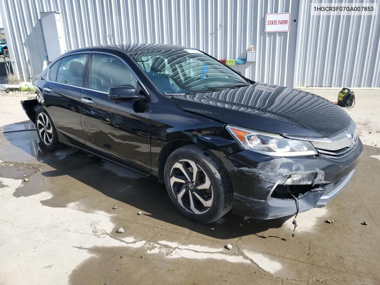 2016 Honda Accord Exl VIN: 1HGCR3F07GA007853 Lot: 48518794