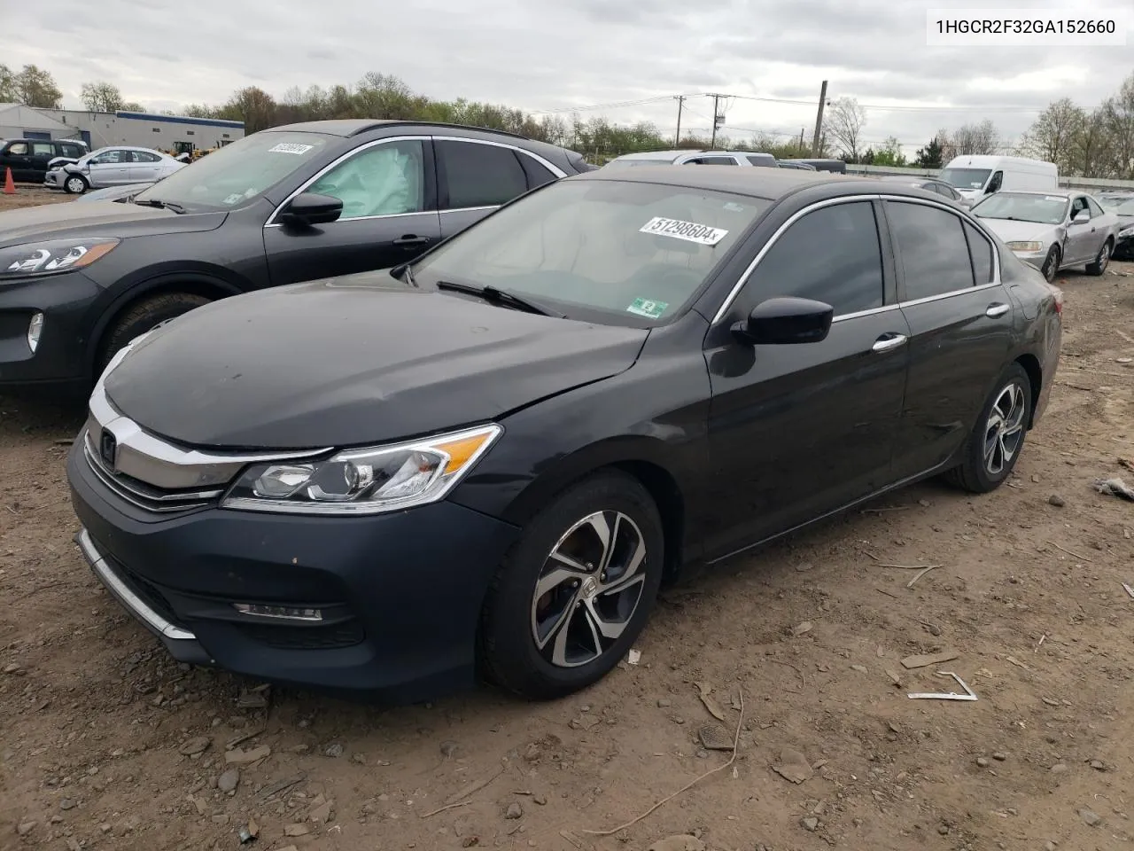 2016 Honda Accord Lx VIN: 1HGCR2F32GA152660 Lot: 51298604