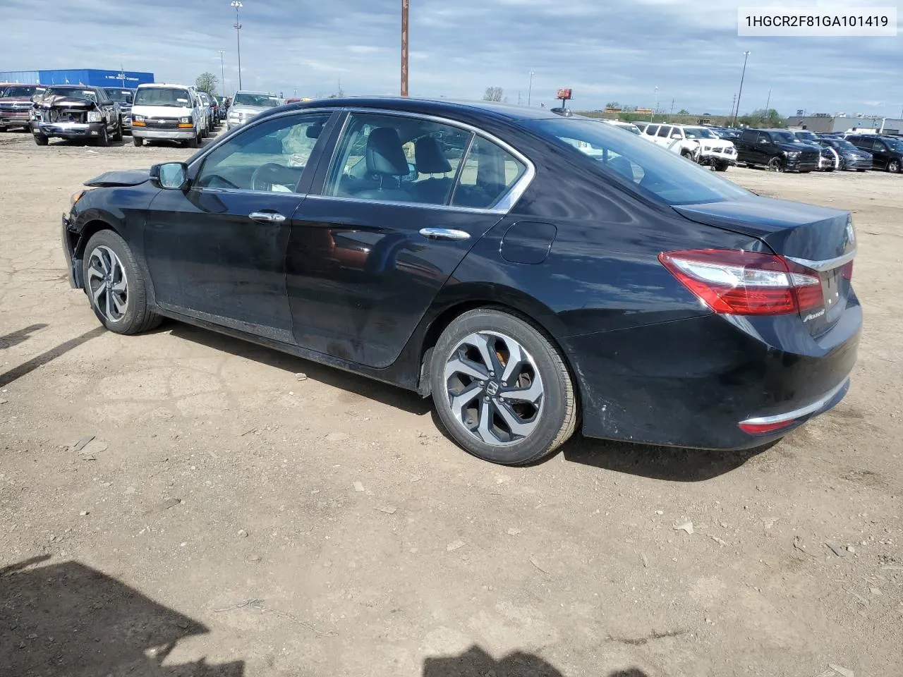 2016 Honda Accord Exl VIN: 1HGCR2F81GA101419 Lot: 53222174