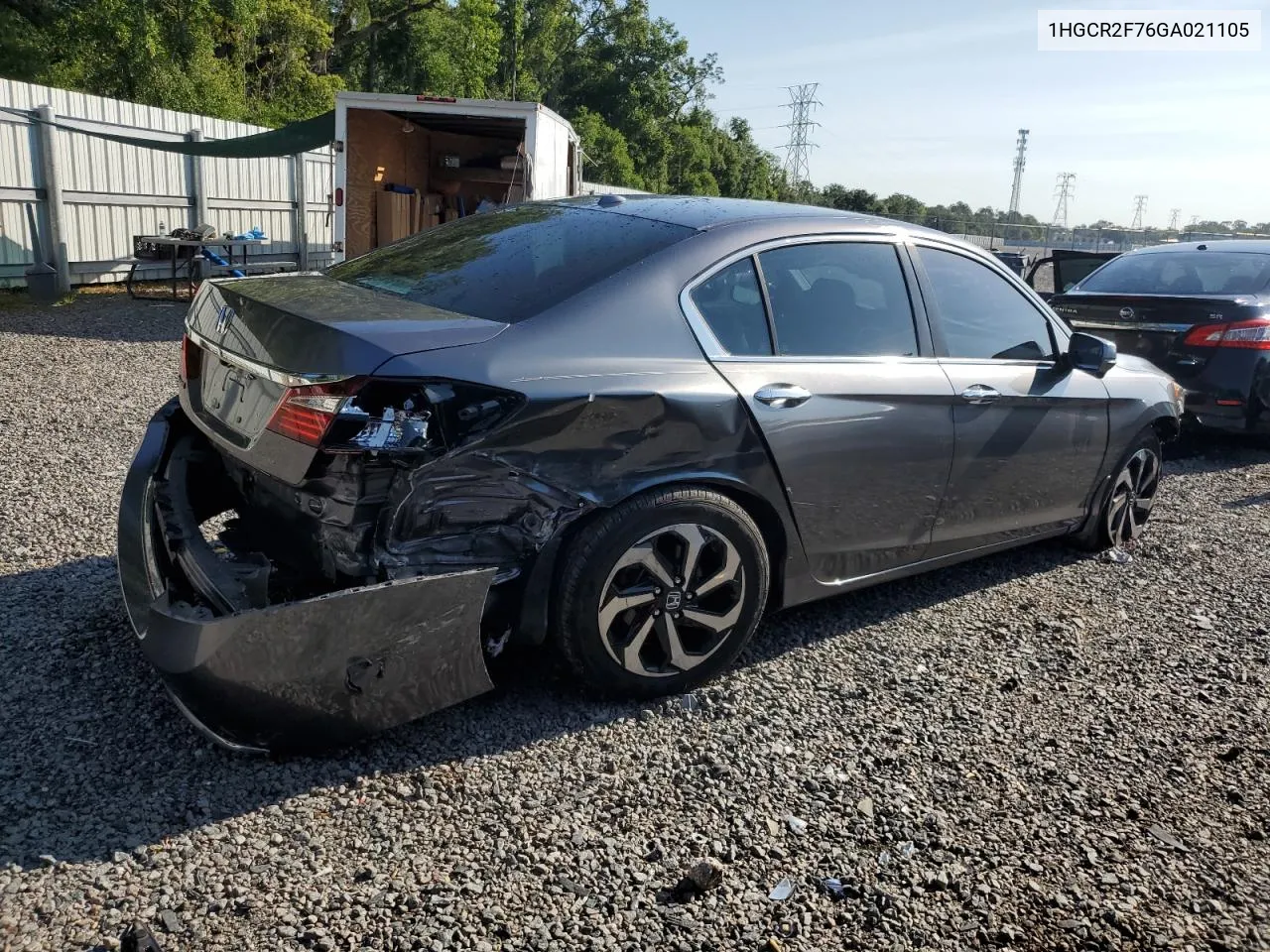 2016 Honda Accord Ex VIN: 1HGCR2F76GA021105 Lot: 53236434