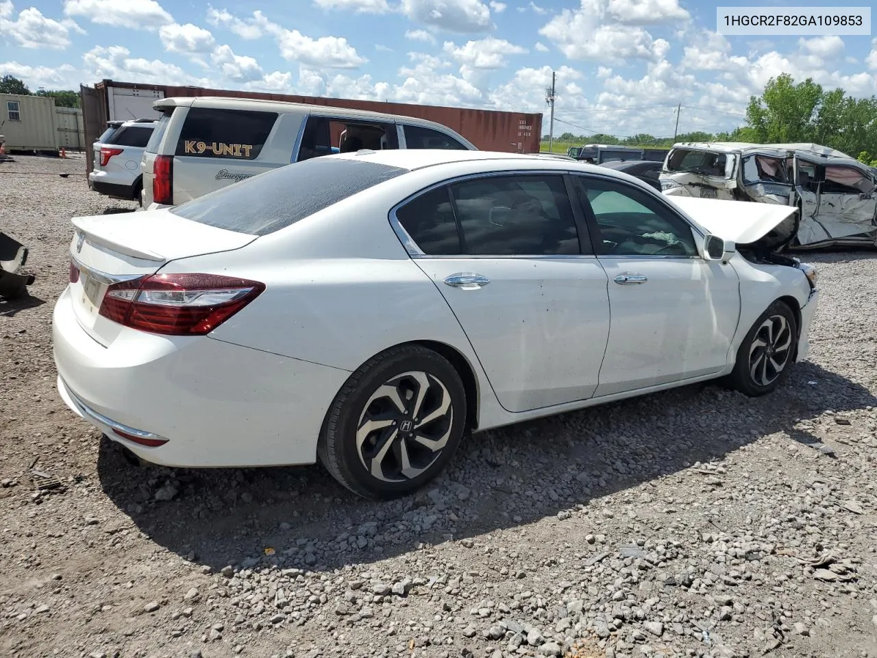 2016 Honda Accord Exl VIN: 1HGCR2F82GA109853 Lot: 53248414