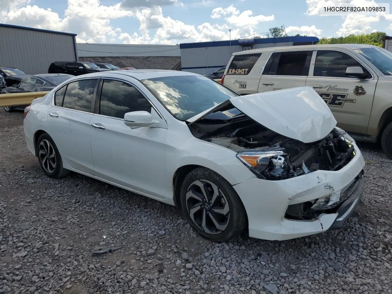 1HGCR2F82GA109853 2016 Honda Accord Exl