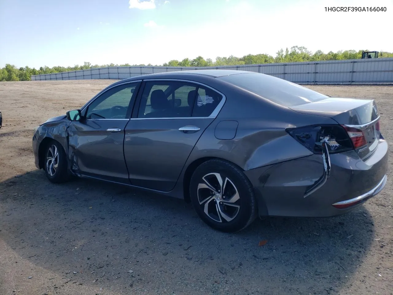 2016 Honda Accord Lx VIN: 1HGCR2F39GA166040 Lot: 53302114