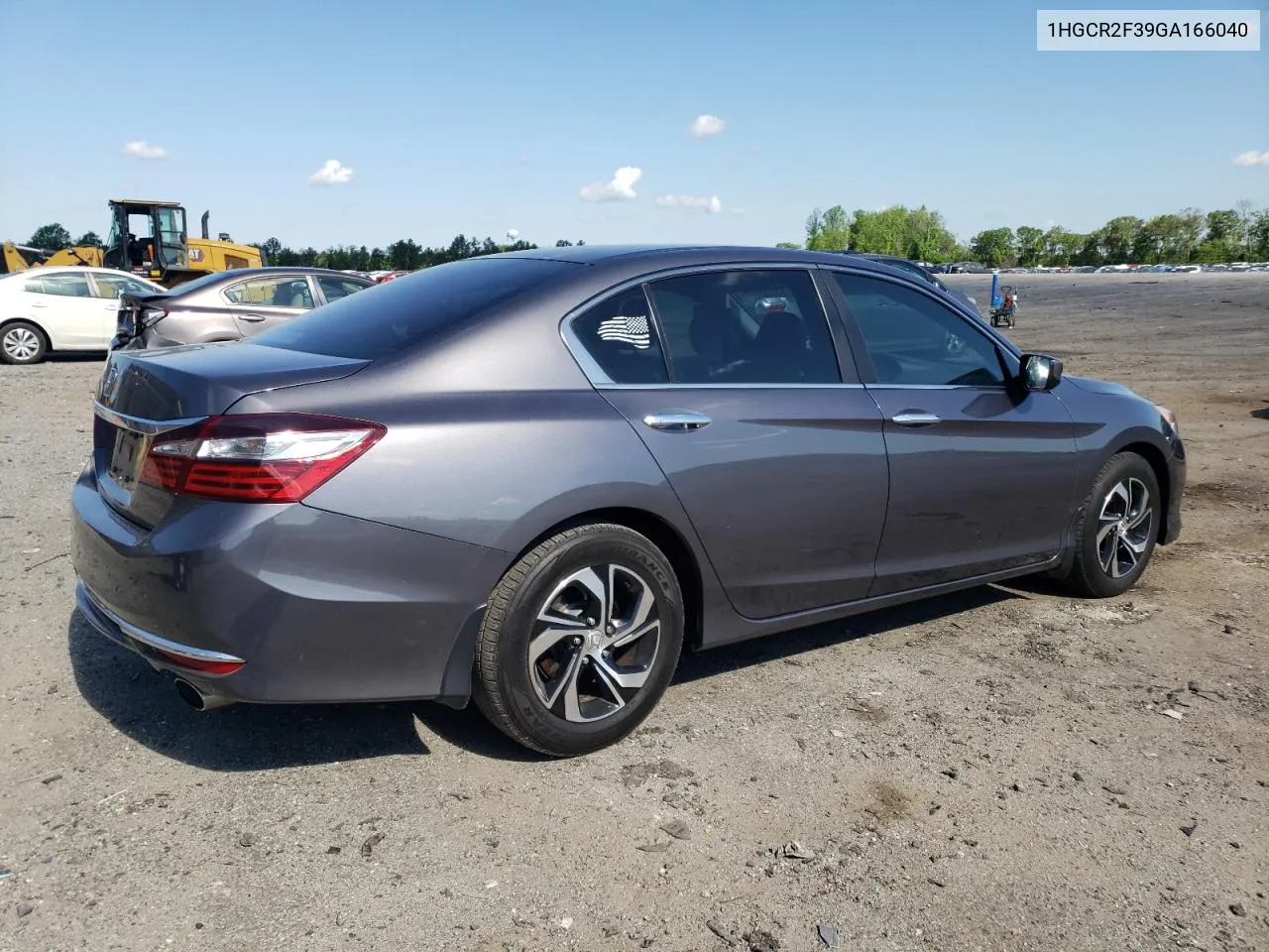 2016 Honda Accord Lx VIN: 1HGCR2F39GA166040 Lot: 53302114