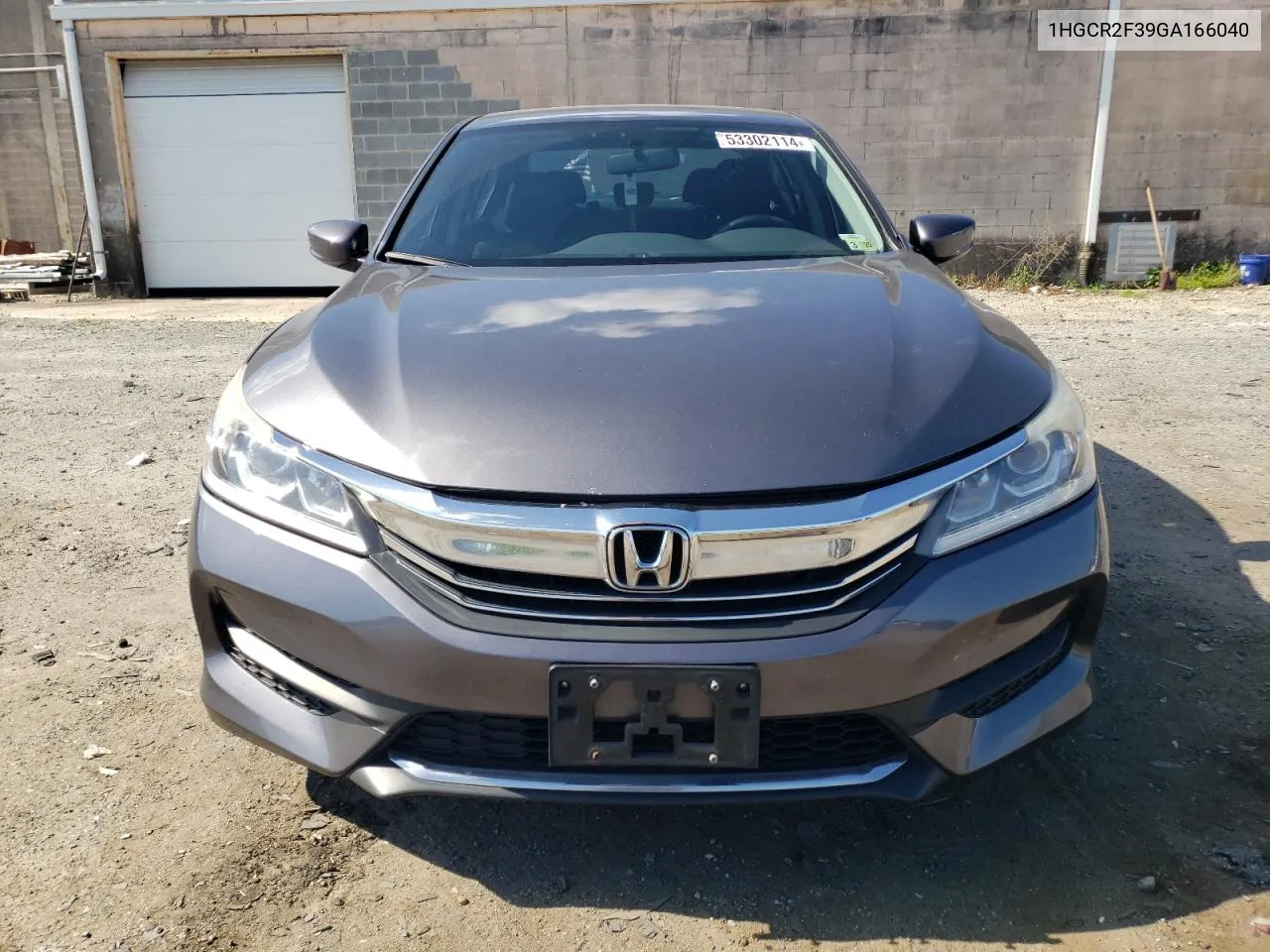 2016 Honda Accord Lx VIN: 1HGCR2F39GA166040 Lot: 53302114