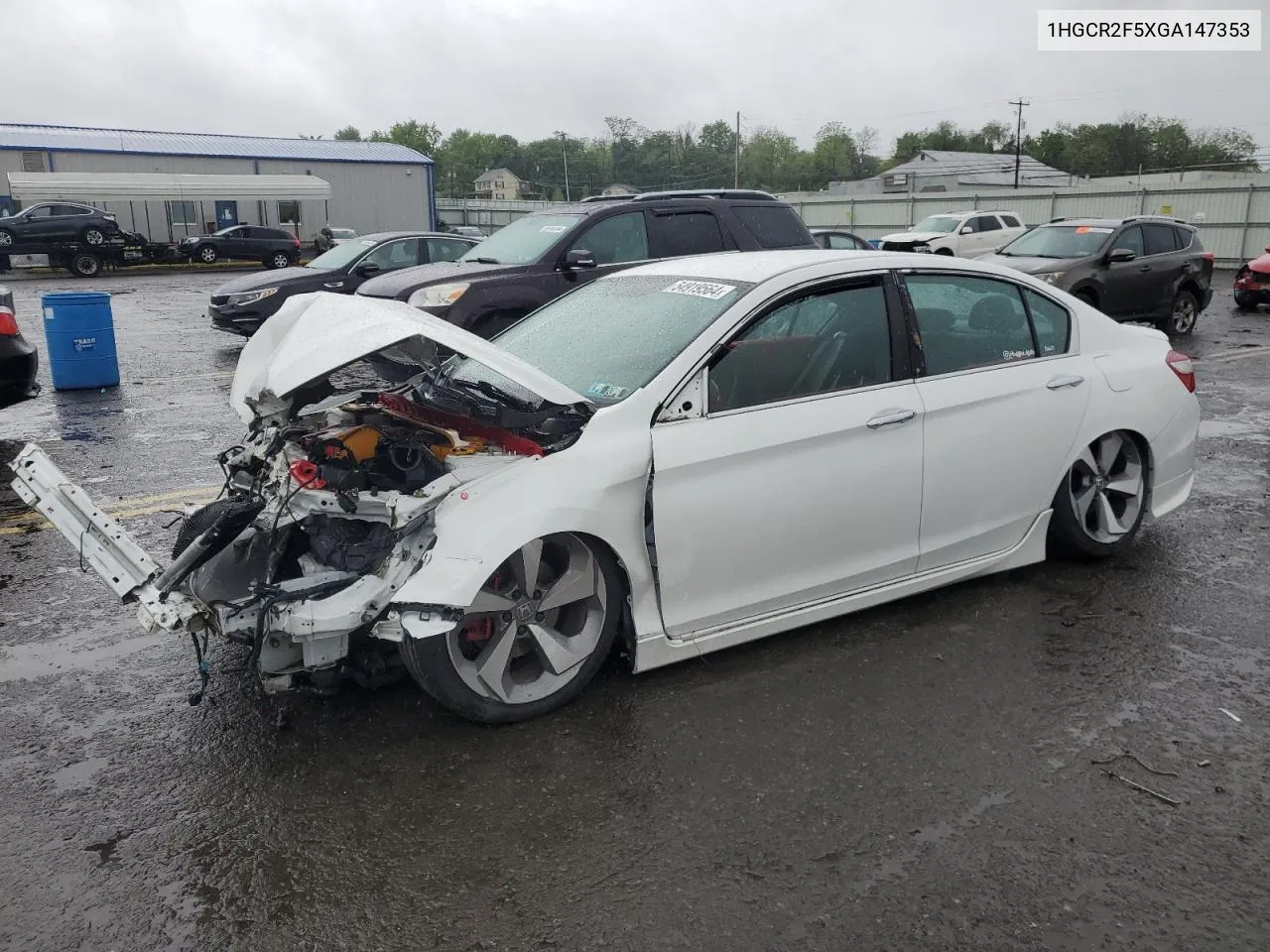 1HGCR2F5XGA147353 2016 Honda Accord Sport