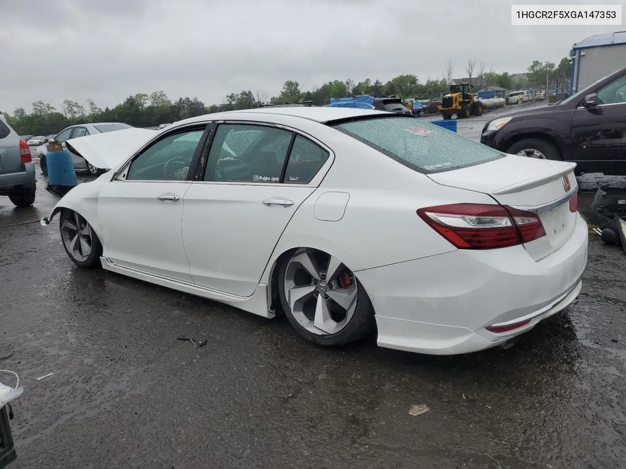 1HGCR2F5XGA147353 2016 Honda Accord Sport