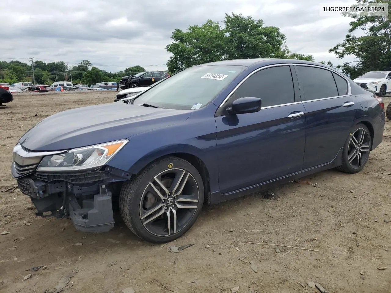 2016 Honda Accord Sport VIN: 1HGCR2F54GA185824 Lot: 55194234