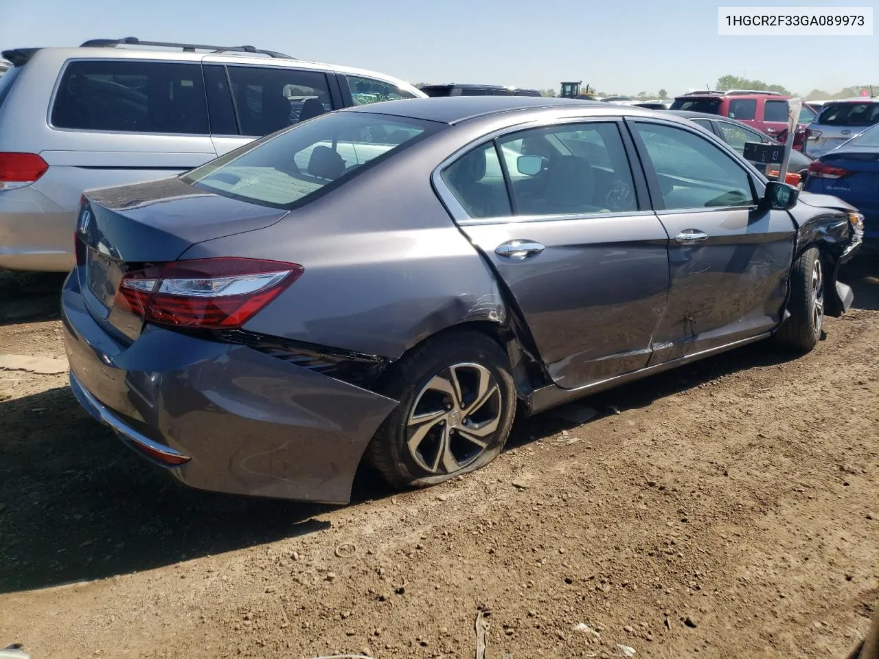 1HGCR2F33GA089973 2016 Honda Accord Lx