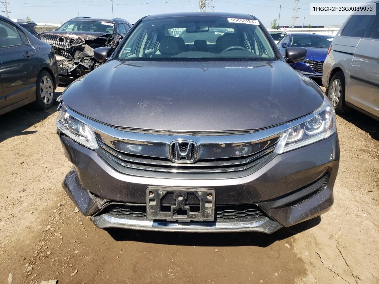 1HGCR2F33GA089973 2016 Honda Accord Lx