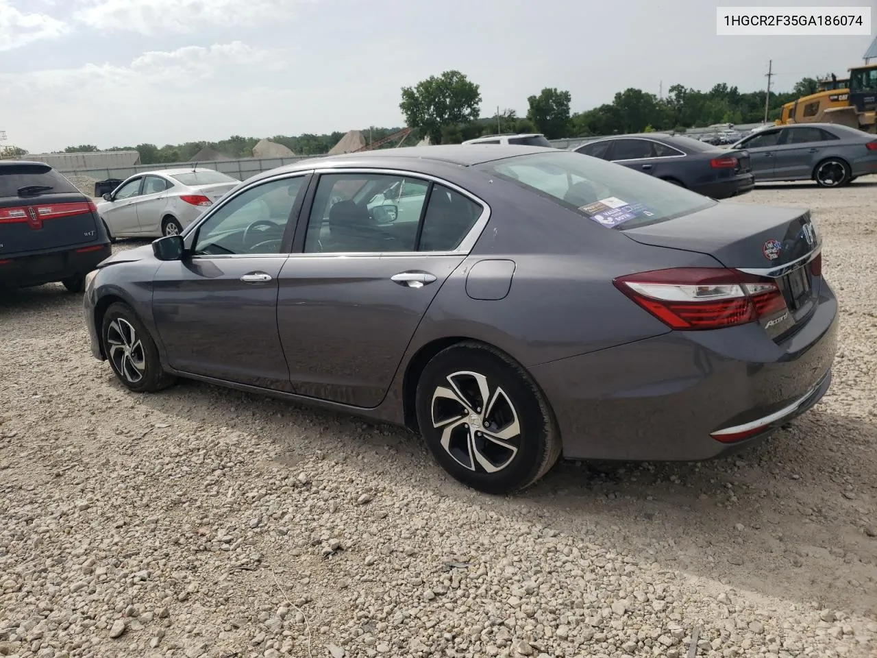 1HGCR2F35GA186074 2016 Honda Accord Lx