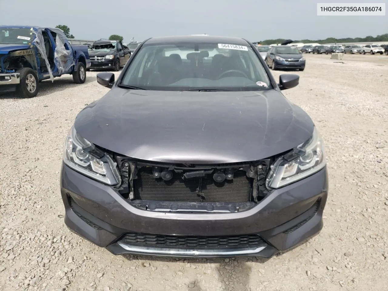 1HGCR2F35GA186074 2016 Honda Accord Lx