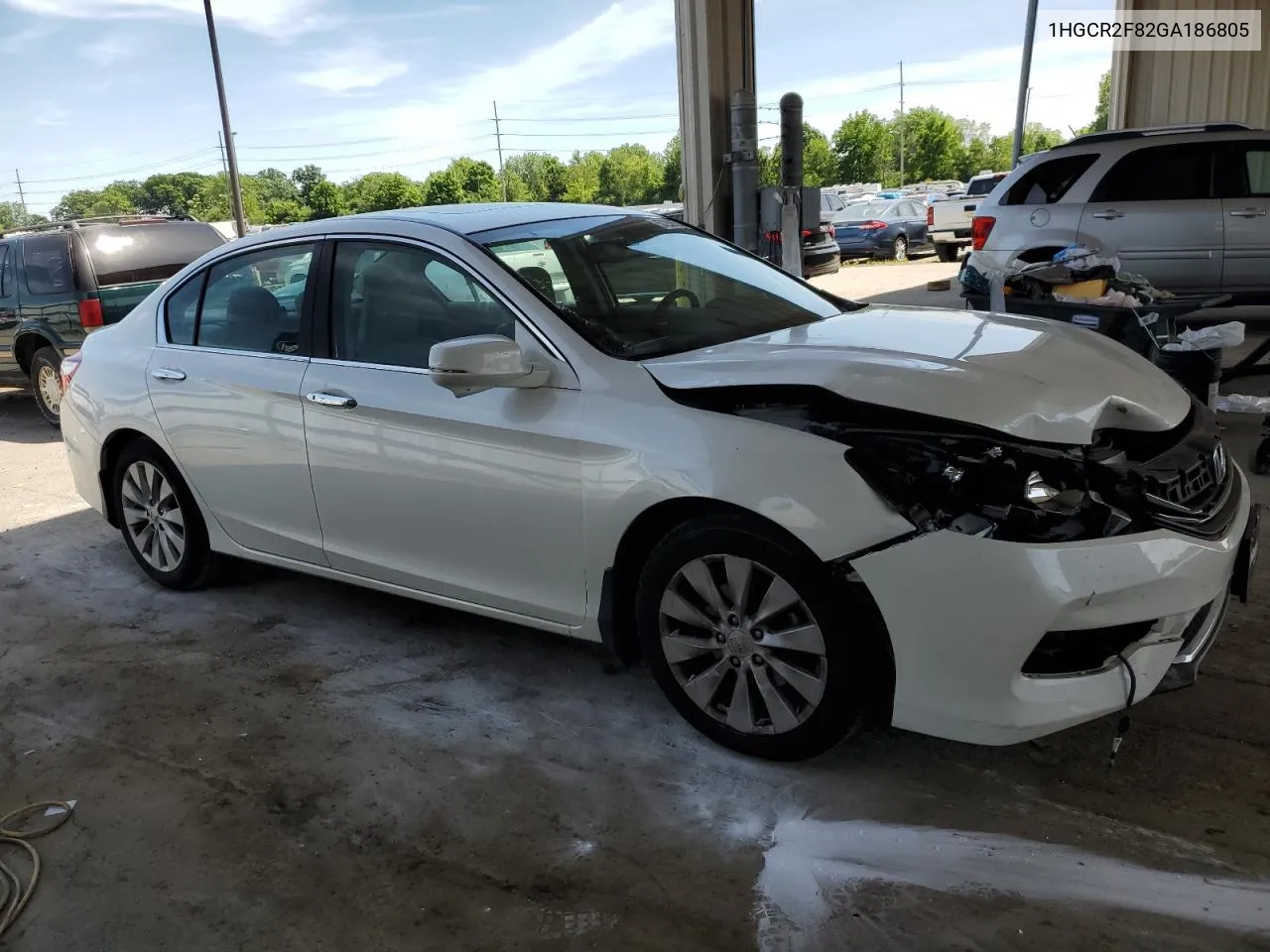 2016 Honda Accord Exl VIN: 1HGCR2F82GA186805 Lot: 57239074