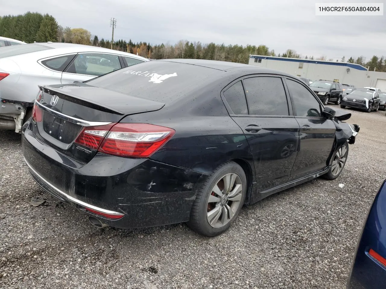 2016 Honda Accord Sport VIN: 1HGCR2F65GA804004 Lot: 60689134