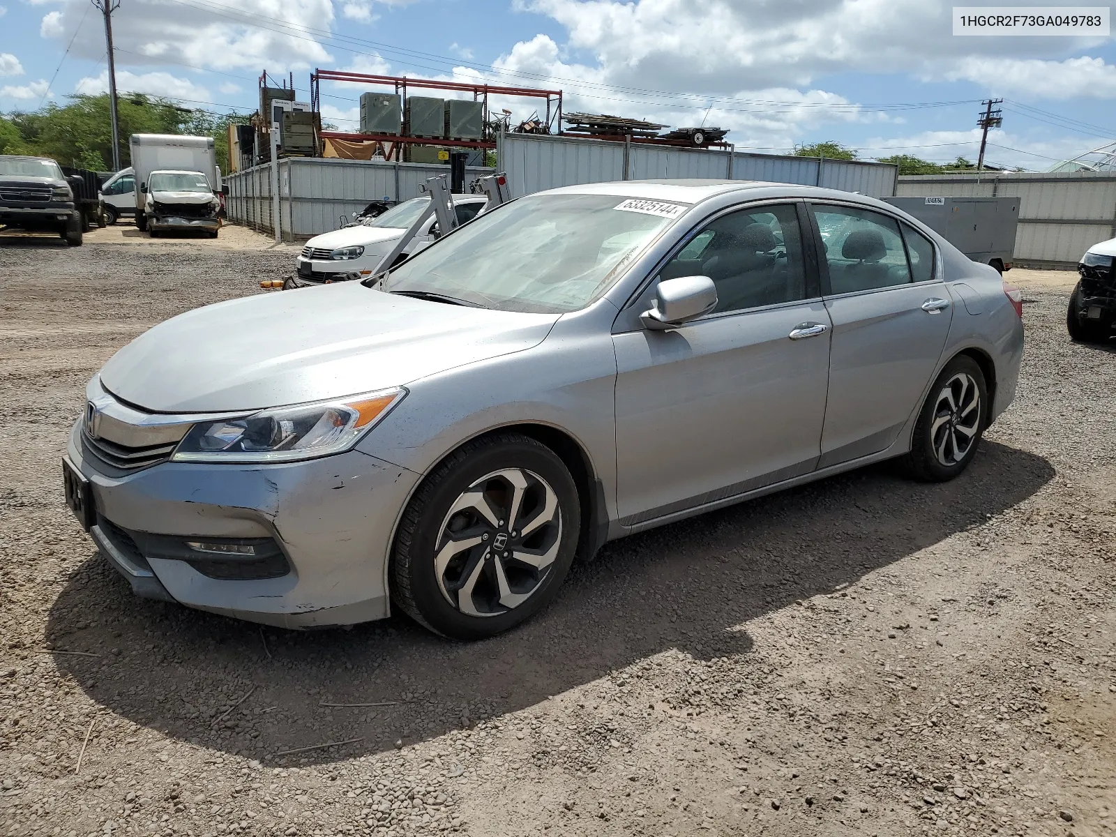 2016 Honda Accord Ex VIN: 1HGCR2F73GA049783 Lot: 63325144