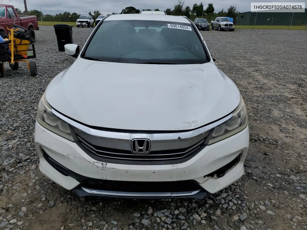 2016 Honda Accord Sport VIN: 1HGCR2F52GA074575 Lot: 69814054