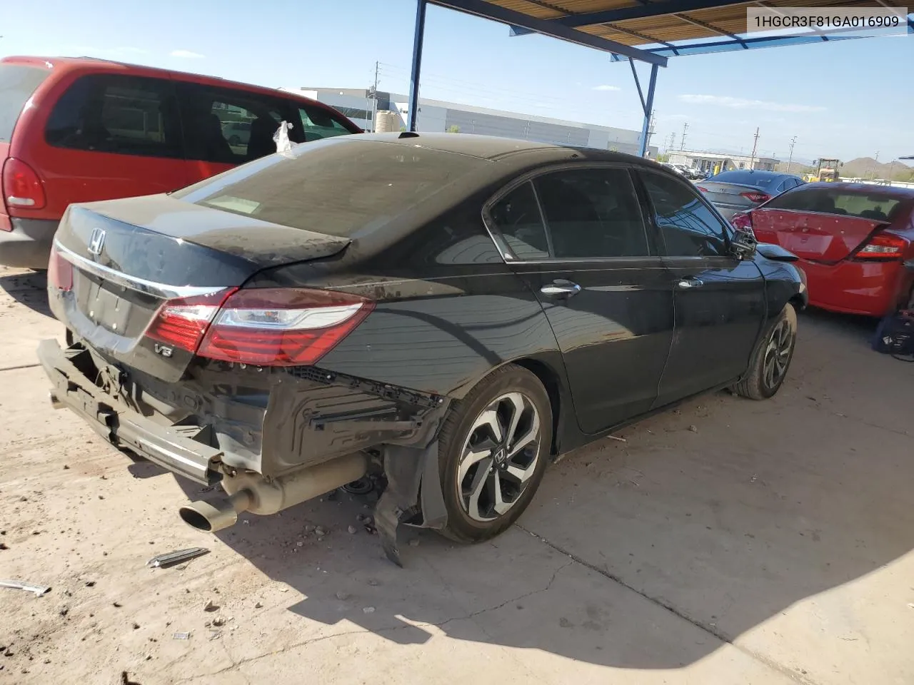 2016 Honda Accord Exl VIN: 1HGCR3F81GA016909 Lot: 70522844