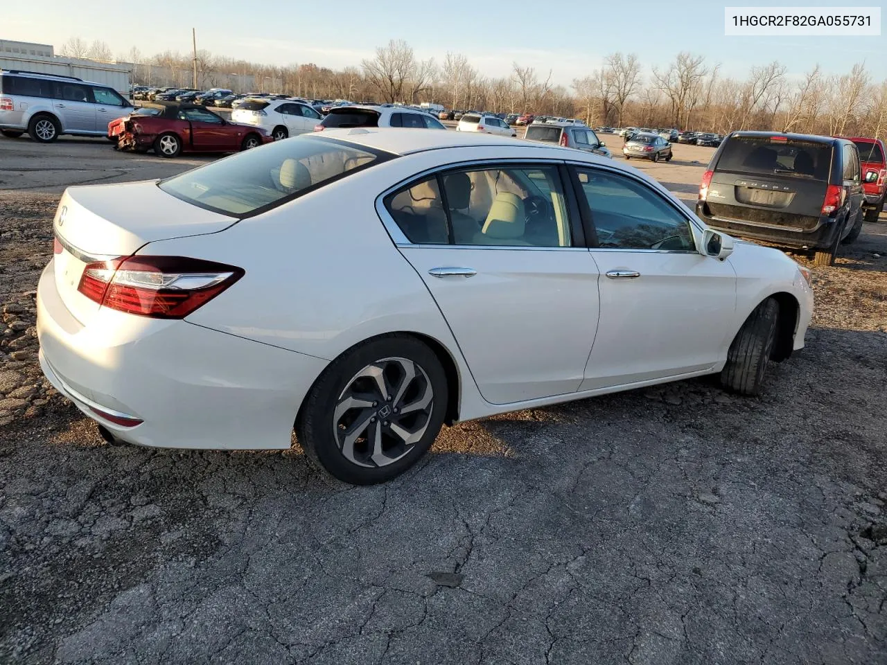 1HGCR2F82GA055731 2016 Honda Accord Exl