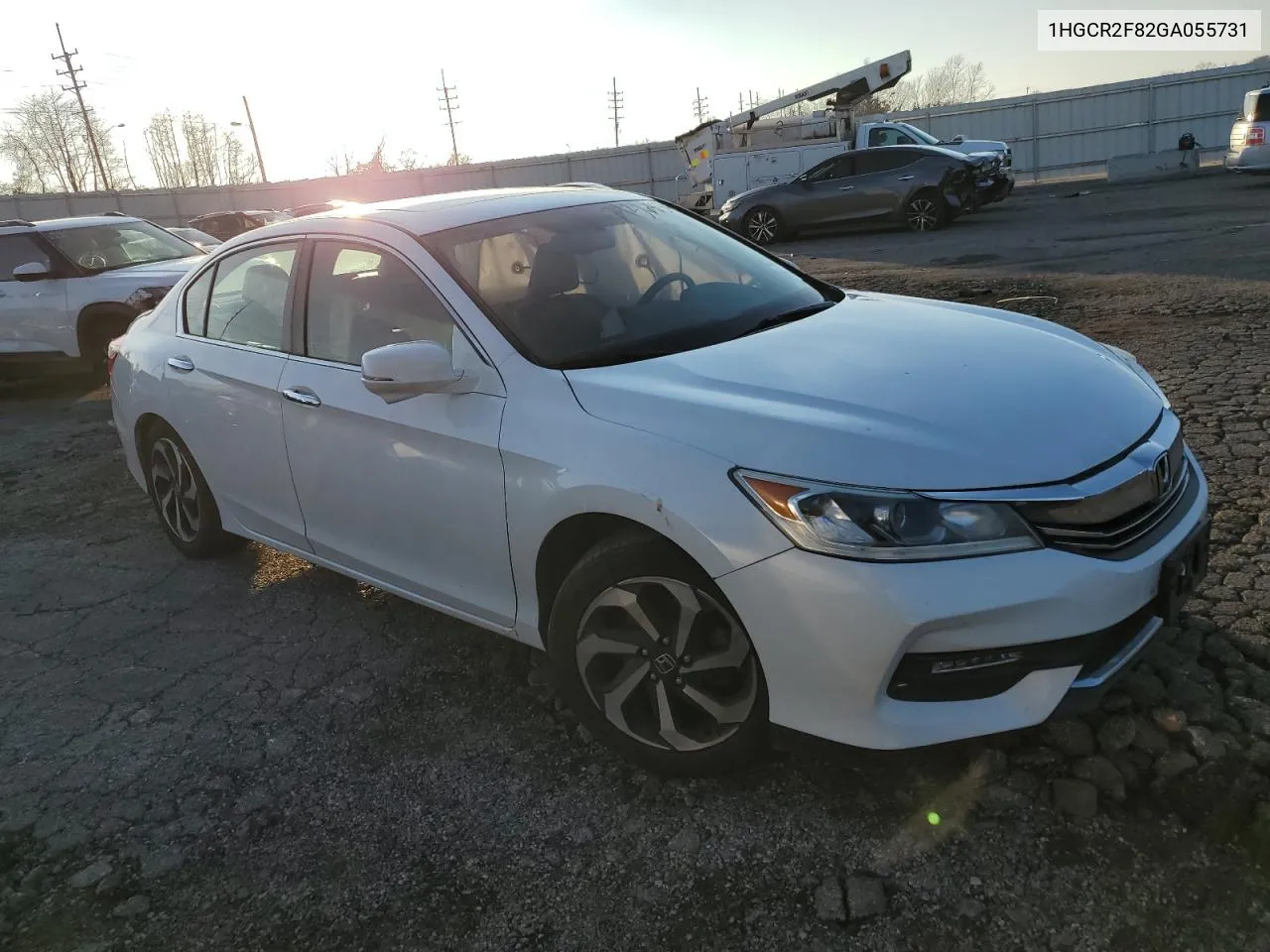 2016 Honda Accord Exl VIN: 1HGCR2F82GA055731 Lot: 70950734