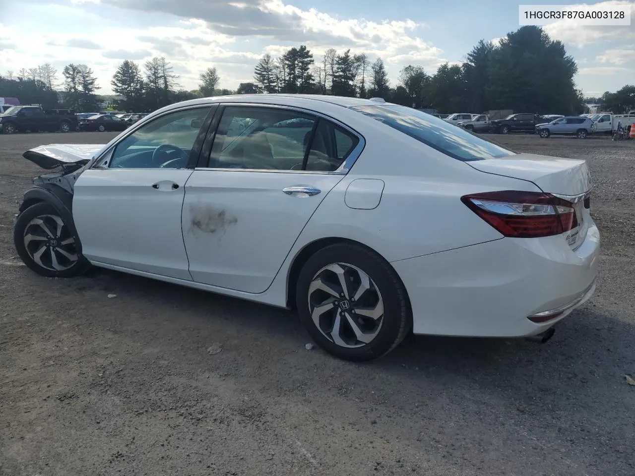 2016 Honda Accord Exl VIN: 1HGCR3F87GA003128 Lot: 70972784