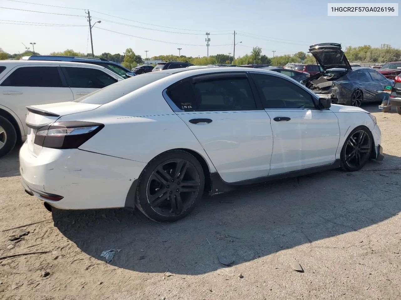 2016 Honda Accord Sport VIN: 1HGCR2F57GA026196 Lot: 71228264