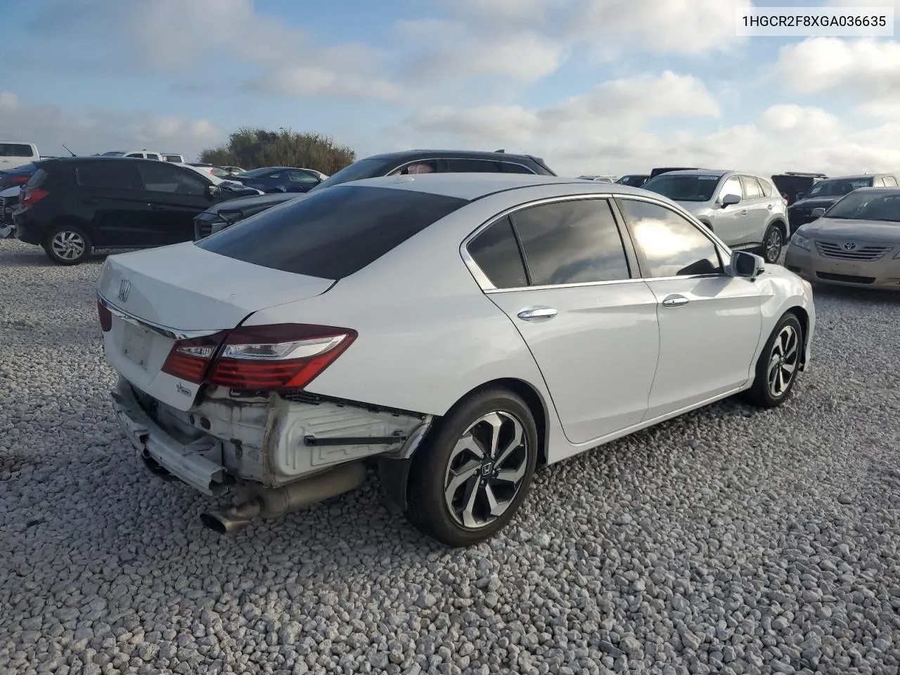 2016 Honda Accord Exl VIN: 1HGCR2F8XGA036635 Lot: 72161714