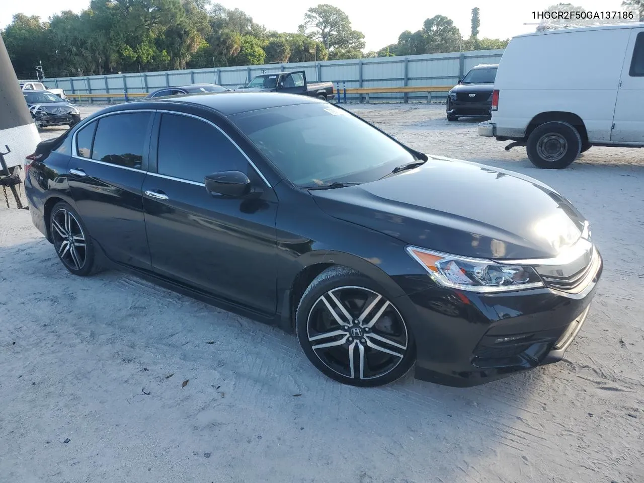 2016 Honda Accord Sport VIN: 1HGCR2F50GA137186 Lot: 72972364