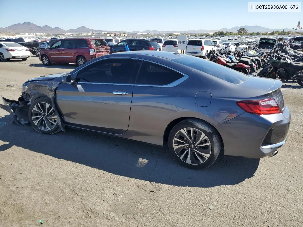 2016 Honda Accord Exl VIN: 1HGCT2B93GA001676 Lot: 73251534