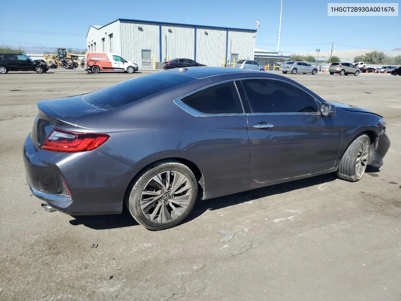 2016 Honda Accord Exl VIN: 1HGCT2B93GA001676 Lot: 73251534