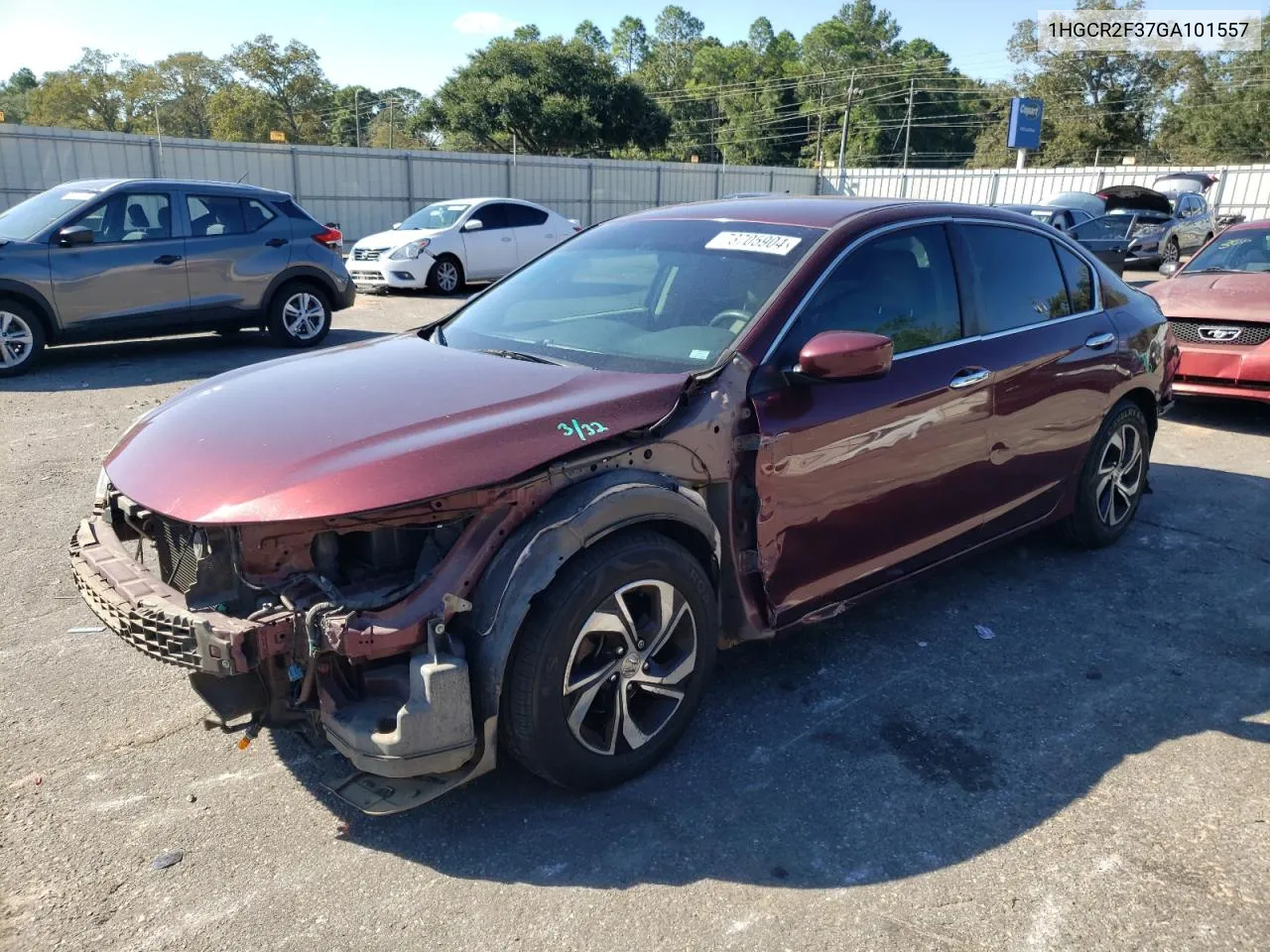 2016 Honda Accord Lx VIN: 1HGCR2F37GA101557 Lot: 73705904