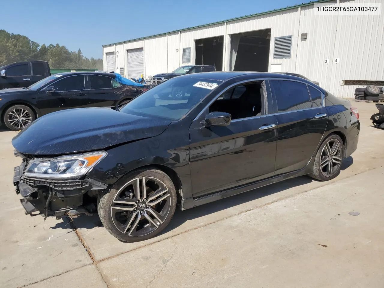 2016 Honda Accord Sport VIN: 1HGCR2F65GA103477 Lot: 74432944