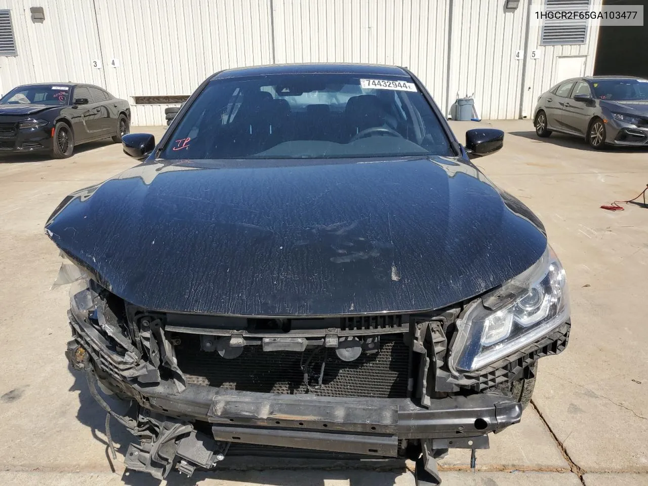 1HGCR2F65GA103477 2016 Honda Accord Sport