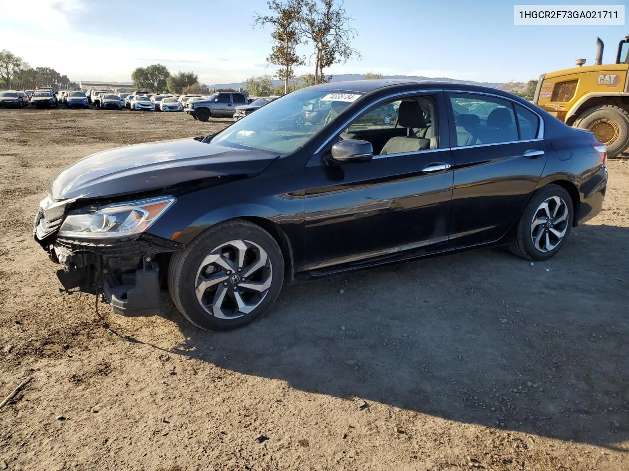 1HGCR2F73GA021711 2016 Honda Accord Ex