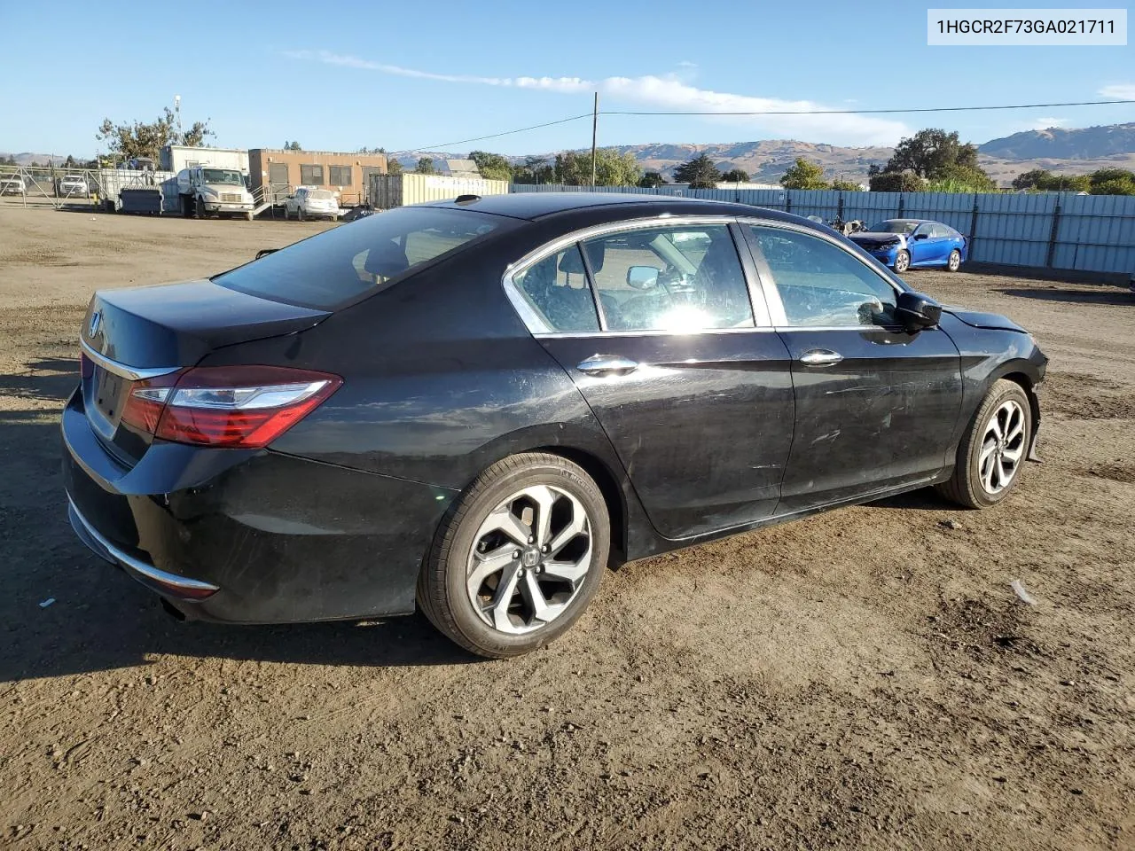 2016 Honda Accord Ex VIN: 1HGCR2F73GA021711 Lot: 74638784