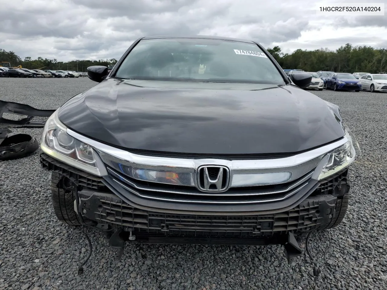 1HGCR2F52GA140204 2016 Honda Accord Sport