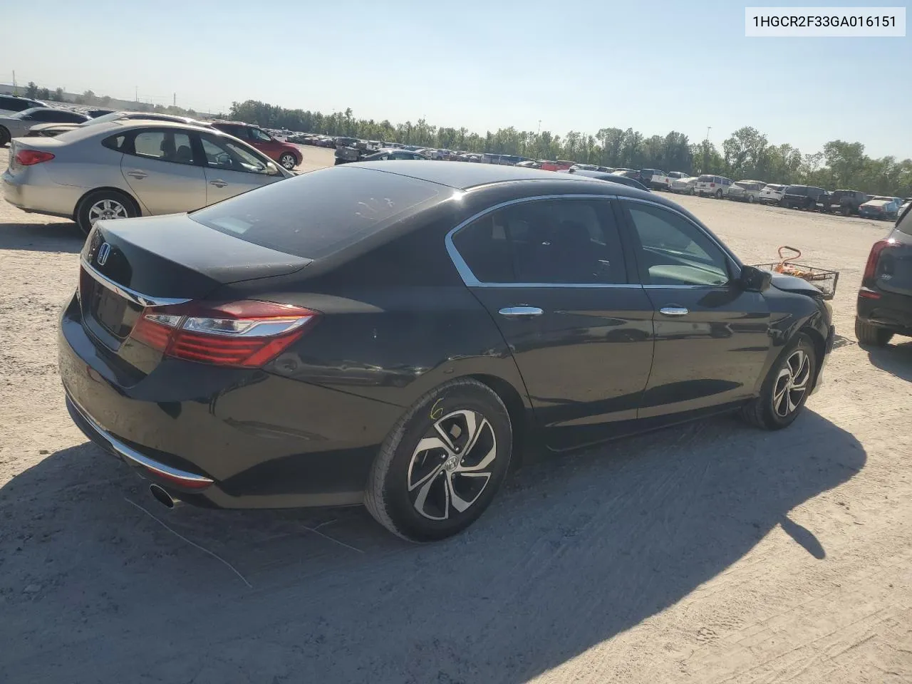 2016 Honda Accord Lx VIN: 1HGCR2F33GA016151 Lot: 75402264