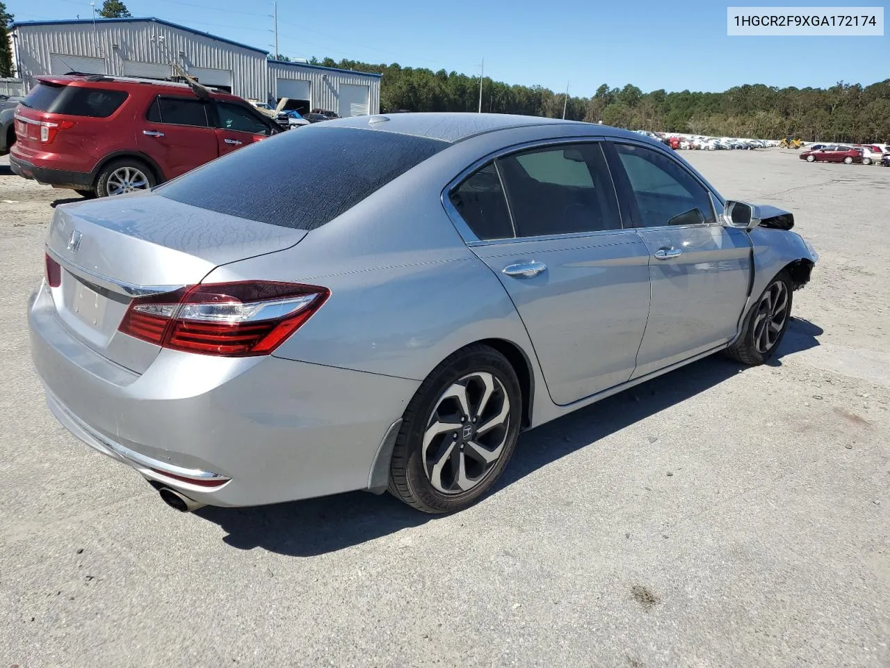 2016 Honda Accord Exl VIN: 1HGCR2F9XGA172174 Lot: 75602084