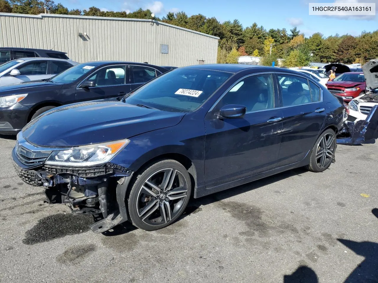 1HGCR2F54GA163161 2016 Honda Accord Sport