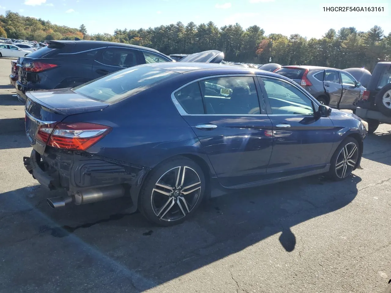 2016 Honda Accord Sport VIN: 1HGCR2F54GA163161 Lot: 76274224