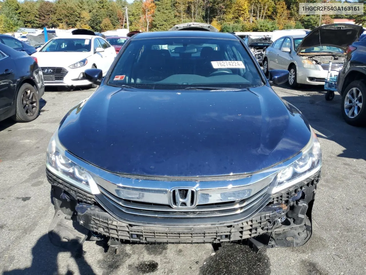 1HGCR2F54GA163161 2016 Honda Accord Sport