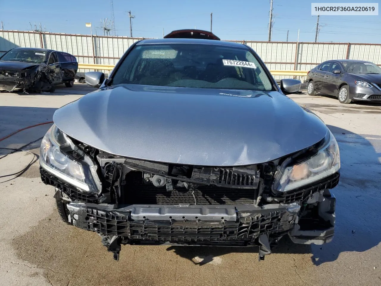 2016 Honda Accord Lx VIN: 1HGCR2F36GA220619 Lot: 76722844