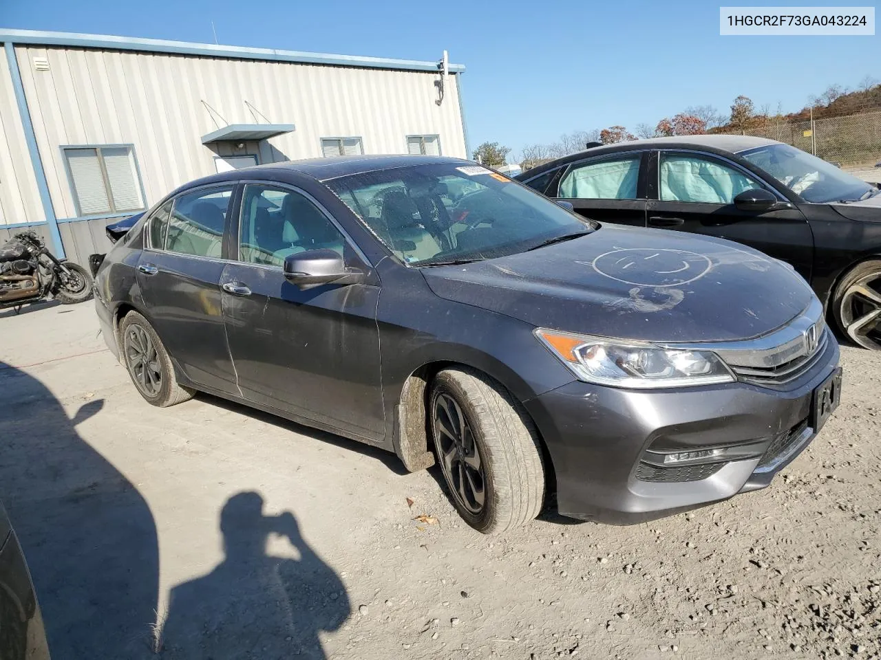 2016 Honda Accord Ex VIN: 1HGCR2F73GA043224 Lot: 76760344