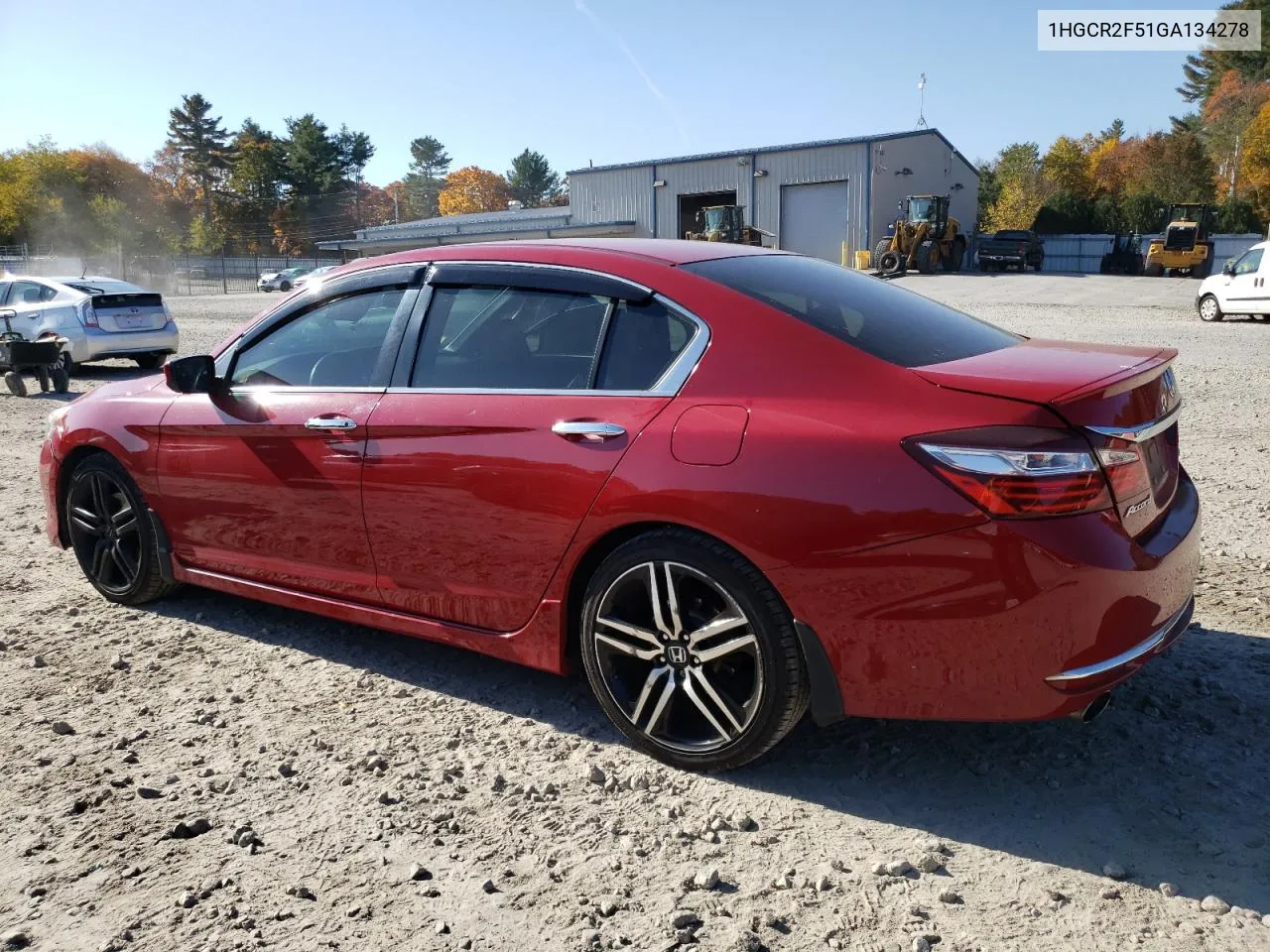 1HGCR2F51GA134278 2016 Honda Accord Sport