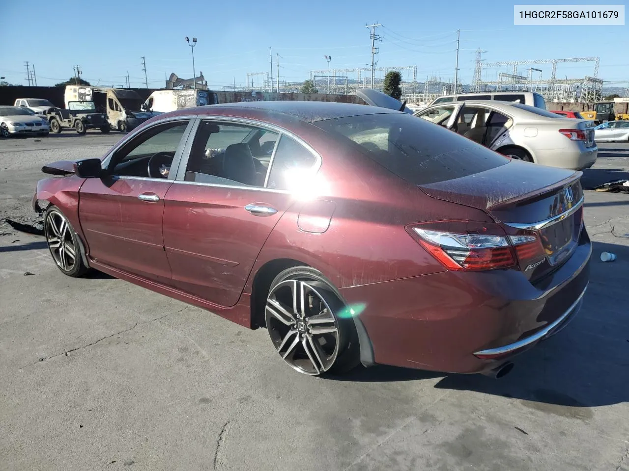 2016 Honda Accord Sport VIN: 1HGCR2F58GA101679 Lot: 77232684