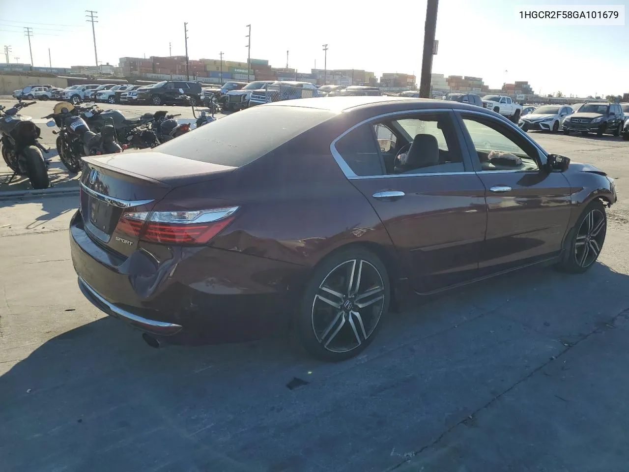 2016 Honda Accord Sport VIN: 1HGCR2F58GA101679 Lot: 77232684