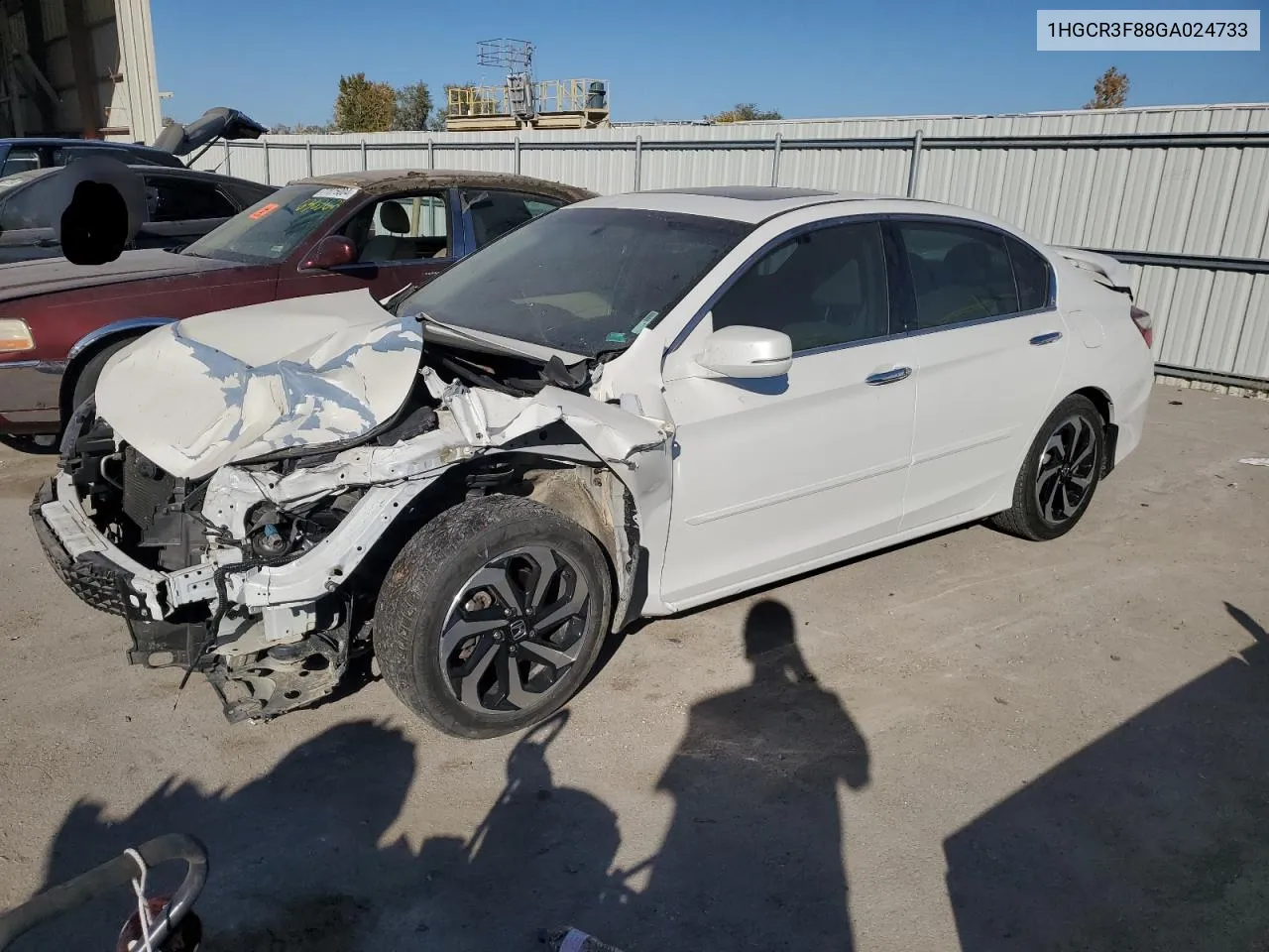 2016 Honda Accord Exl VIN: 1HGCR3F88GA024733 Lot: 77313474